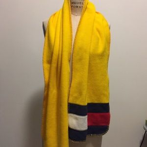 Vintage 90s NWT Tommy Hilfiger fleece scarf